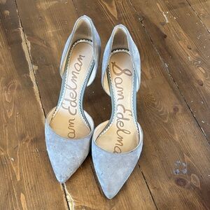 Sam Edelman Light Gray Heels